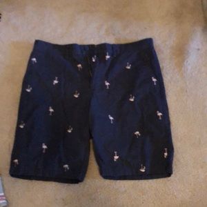 Old Navy slim flamingo design shorts